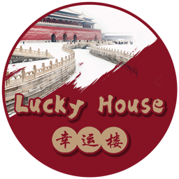 Lucky House Chinese Takeaway logo.